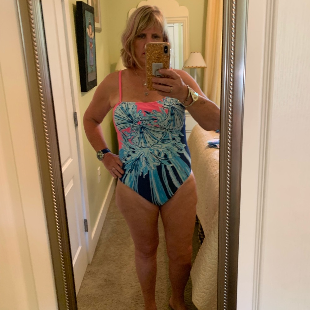 Lilly Pulitzer Matching bathing suit & maxi dress